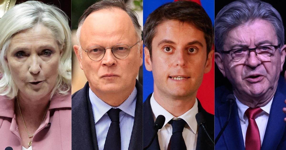 Présidentielle 2027 : Le Pen largement en tête devant le candidat du bloc central et Mélenchon, selon un sondage