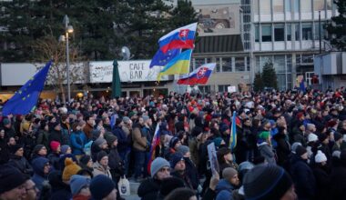 Protests in Slovakia: reports from Bratislava