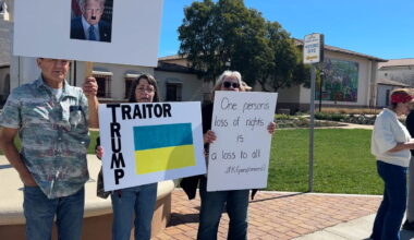 50501: The People’s Movement protests Trump administration in Santa Maria