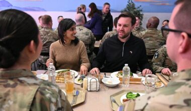 Military force won’t be necessary, Vance says on Greenland visit