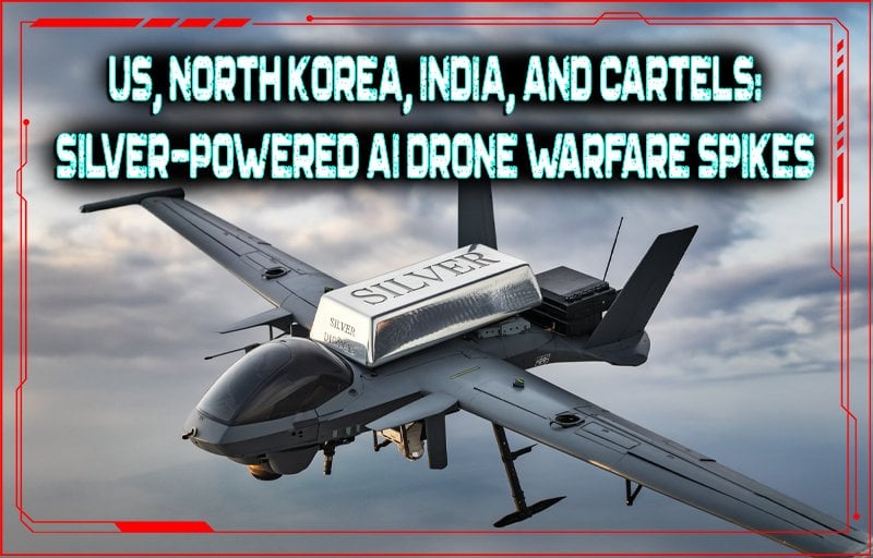 US, North Korea, India, and Cartels: Silver-Powered AI Drone Warfare Spikes