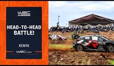 As part of a protest by World Rally Championship drivers over being fined for swearing in English. Elfyn Evans is currently giving all his post stage interviews in Welsh.