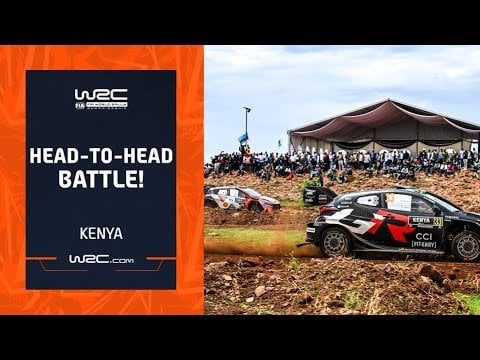 As part of a protest by World Rally Championship drivers over being fined for swearing in English. Elfyn Evans is currently giving all his post stage interviews in Welsh.