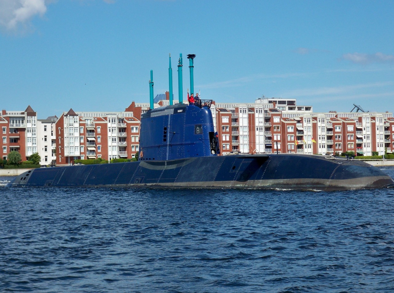 A Dolphin-class Israeli submarine.