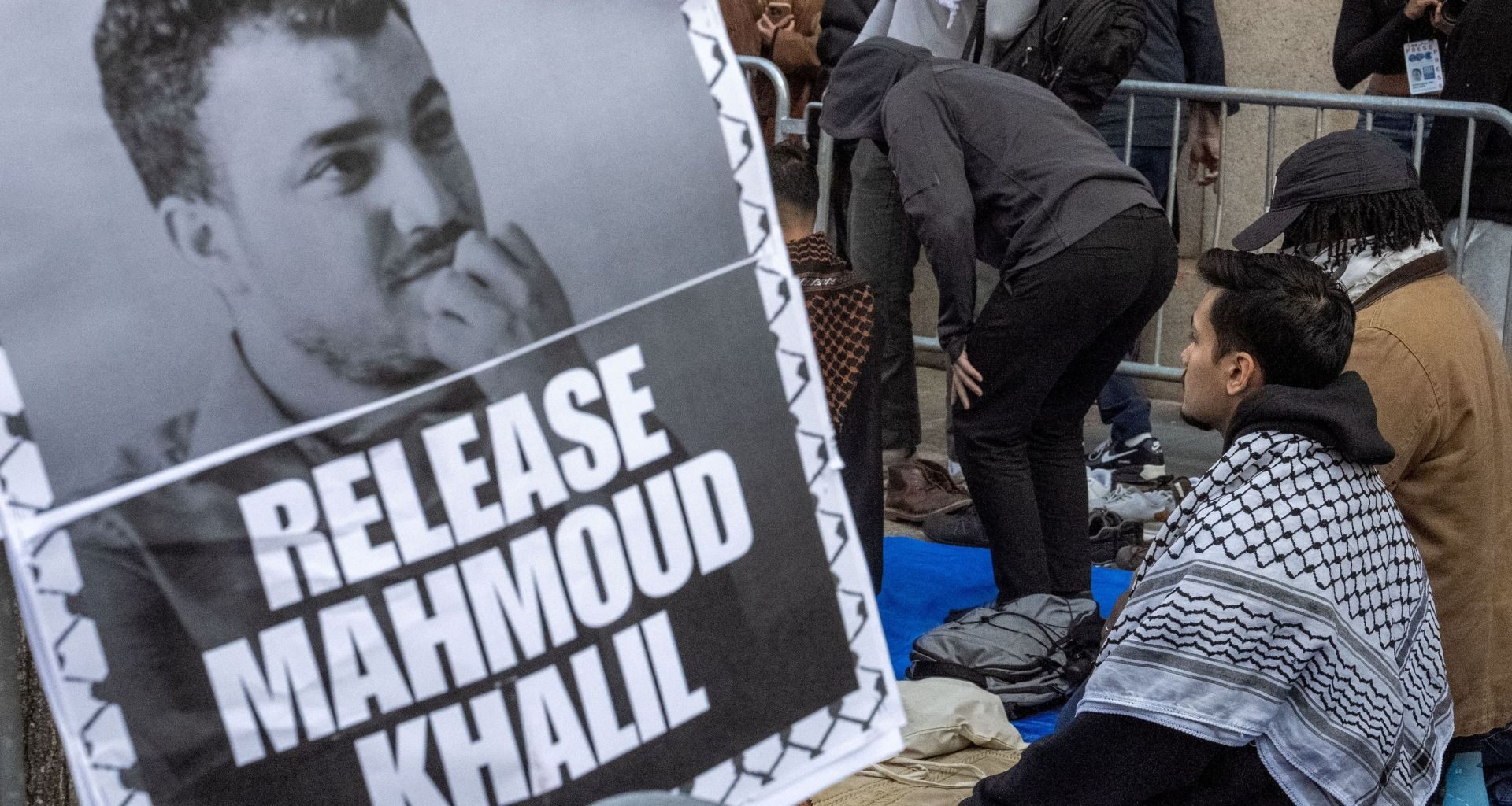 Palestinian Columbia graduate Mahmoud Khalil decries arrest in the US | Protests News