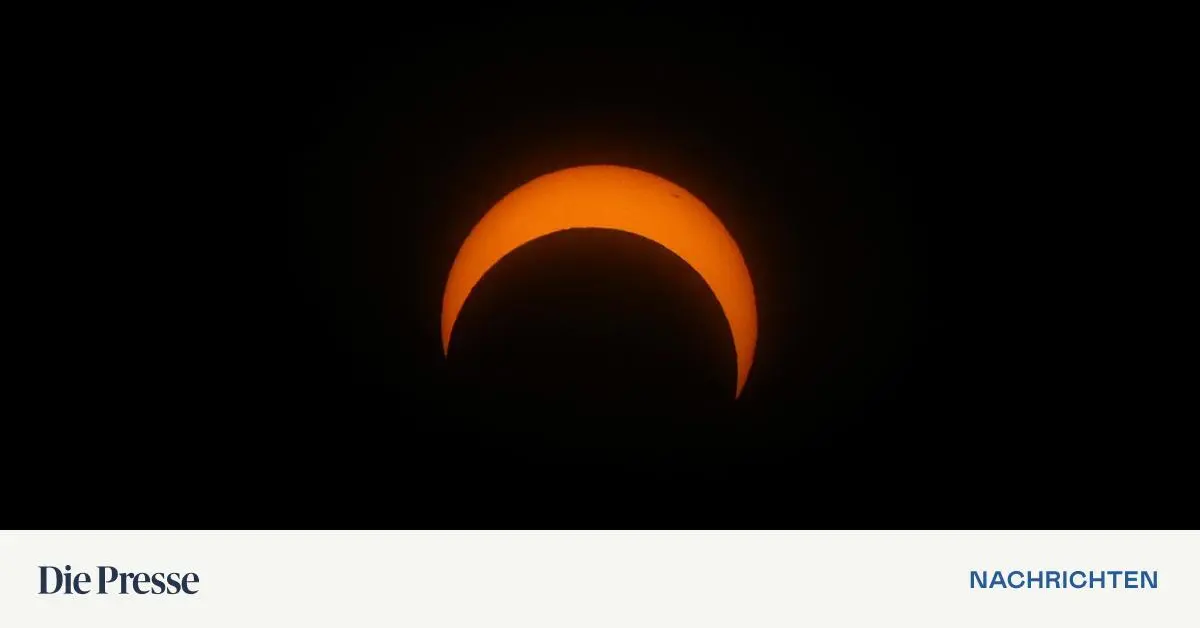 Partielle Sonnenfinsternis auch in Österreich zu sehen – DiePresse.com