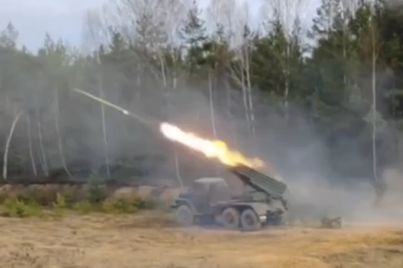 Belarus Tests New Shells for Grad Systems
