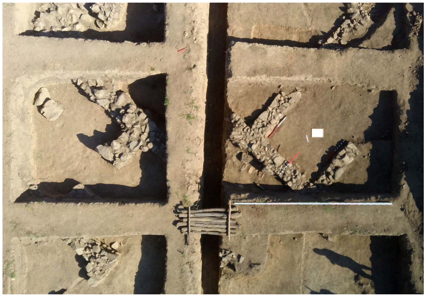 Trenches B 21 and C 21