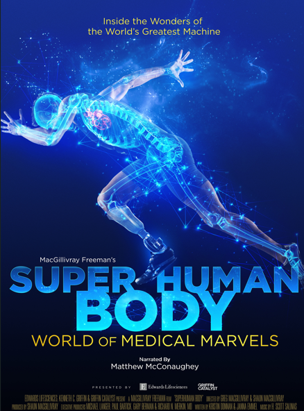 PHOTO: MacGillivray Freeman Films | The South Pasadenan | California Science Center IMAX Theater presents the West Coast Premiere of “Superhuman Body 3D” Narrated by Academy Award® Winner Matthew McConaughey on March 29, 2025.
