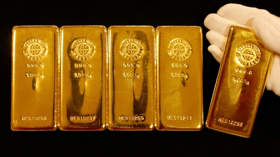 Gold bullion traded just below an all-time high, following a 0.6% gain on Monday.(Representative Image)
