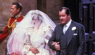 Remembering Princess Diana’s father on the anniversary of his death: how Earl John Spencer’s father courageously walked her down the aisle at her royal wedding to King Charles