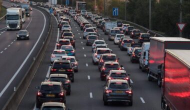Bis zu fünfmal mehr Fahrzeuge auf Luxemburgs Autobahnen