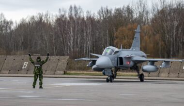 Sweden Begins its First NATO Air Policing Mission