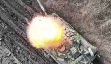 T-80 Tank Destroyed in Ukraine. Image Credit: Creative Commons.