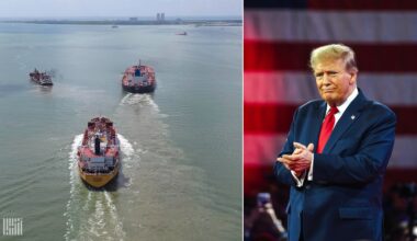 Trump threatens ‘far larger’ tariffs on EU, Canada if they jointly retaliate