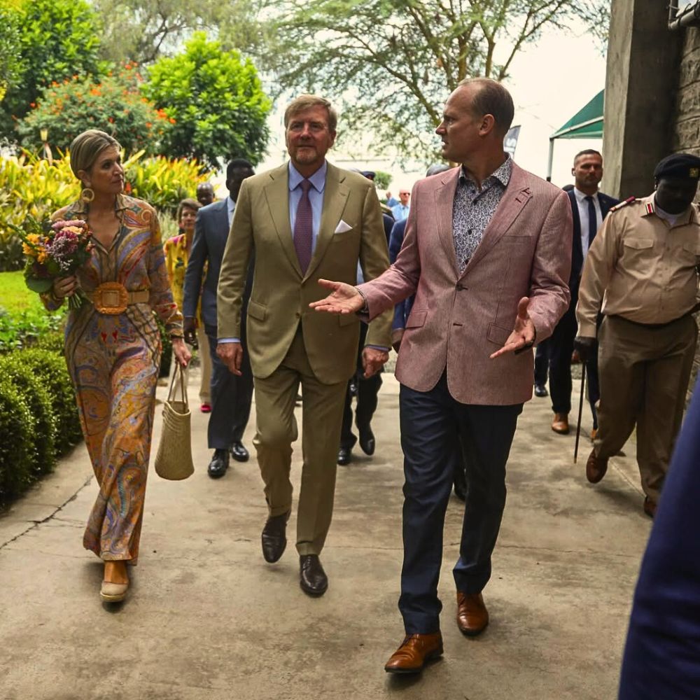 Kenya Welcomed King Willem-Alexander and Queen Máxima of the Netherlands