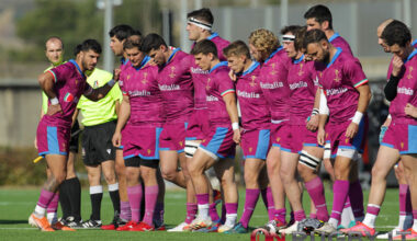 Il seconda linea delle Fiamme Oro Emiliano Caffini lascia il rugby giocato ph. Luigi Mariani