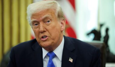 U.S. President Trump delivers remarks with Defense Secretary Hegseth in the Oval Office, at the White House