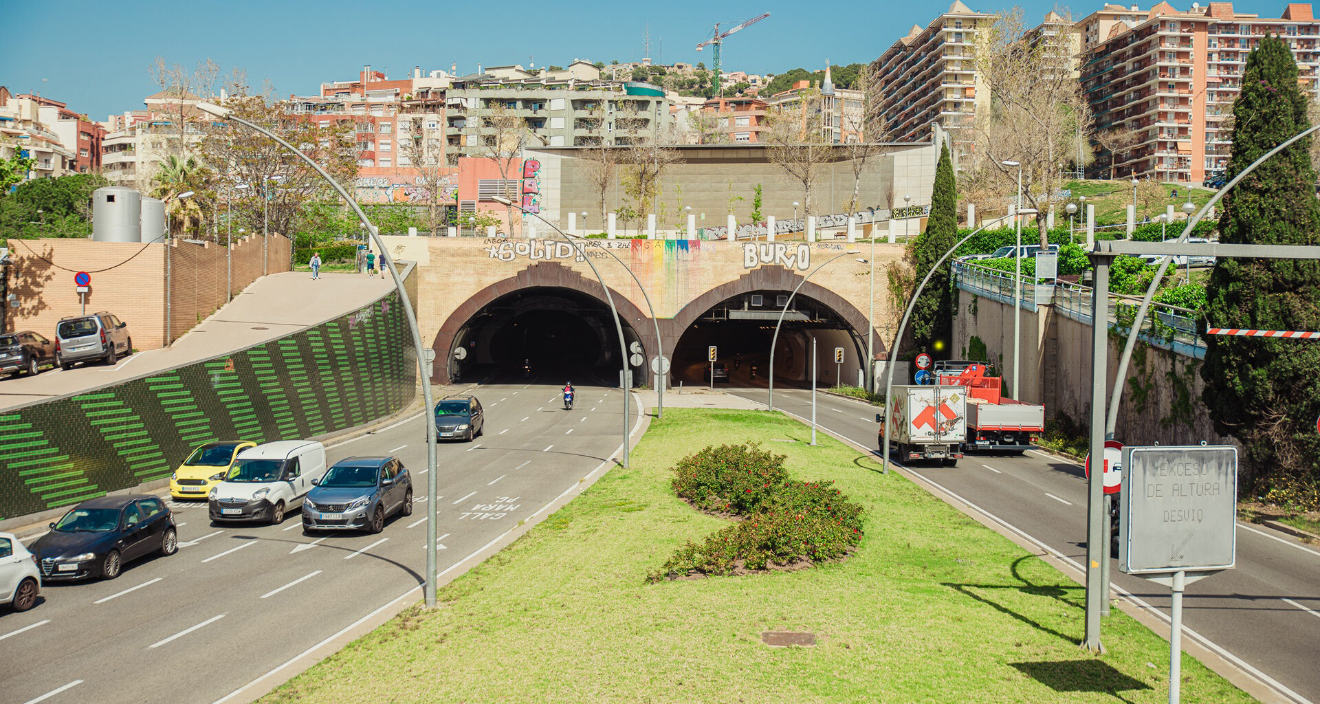 Restricciones en el túnel de la Rovira para mejorar la seguridad
