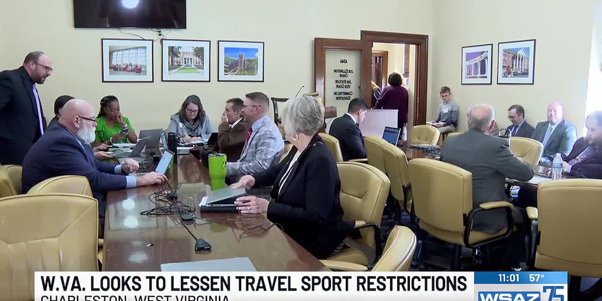 W.Va. looks to lessen travel sport restriction