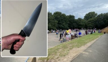 Man with 'large knife' approaches Banbury school children