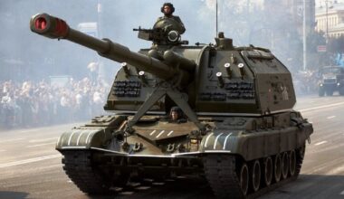 2S19 Msta S Artillery of the Ukrainian Army. Image Credit: Creative Commons/Ukraine Military.