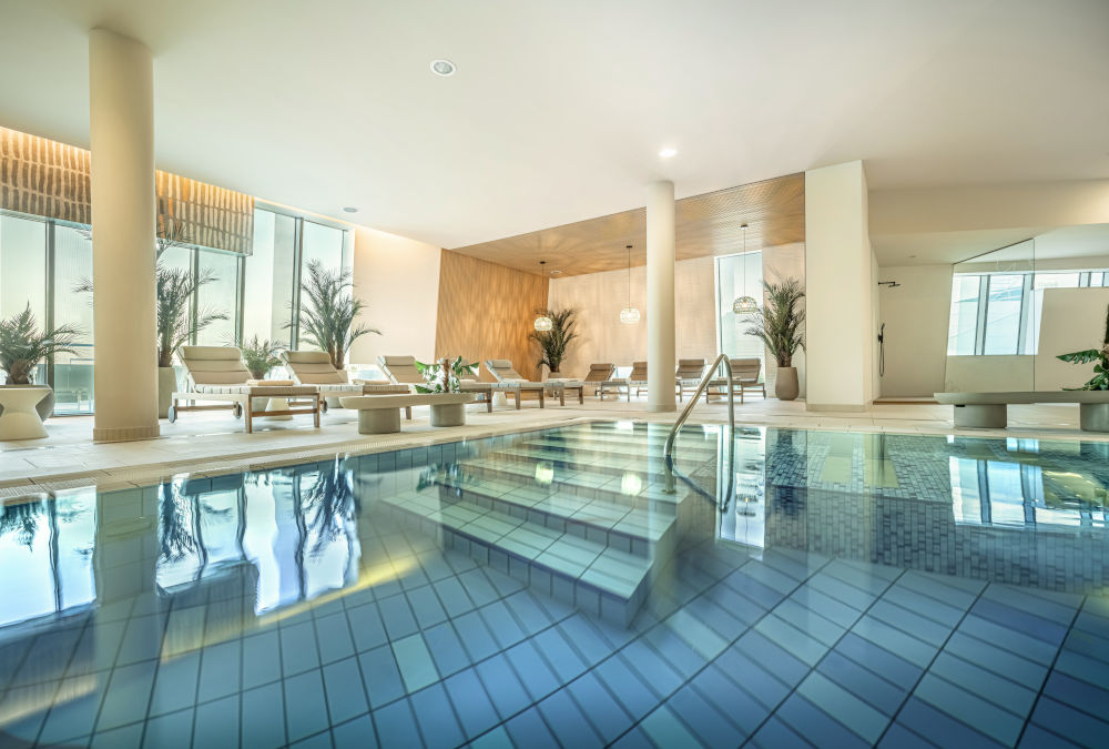 The Valamar Lacroma Dubrovnik Hotel indoor swimming pool