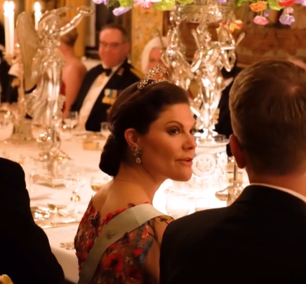 Sweden's future queen sparkles in tiara left to her by a much loved princess