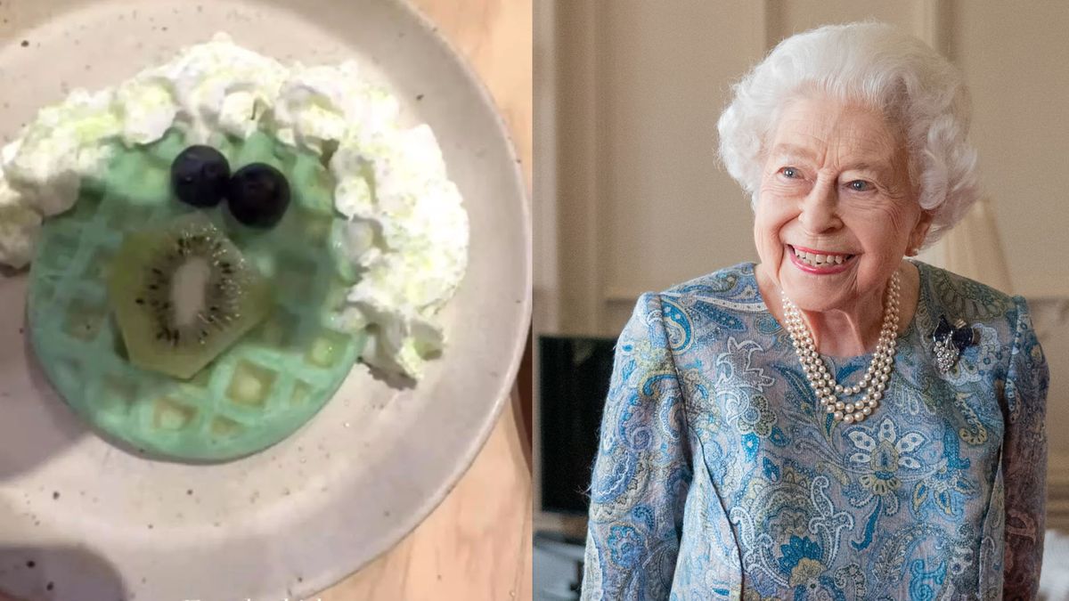 Did Prince Archie and Princess Lilibet Just Make an Adorable Waffle Version of Queen Elizabeth's Face?