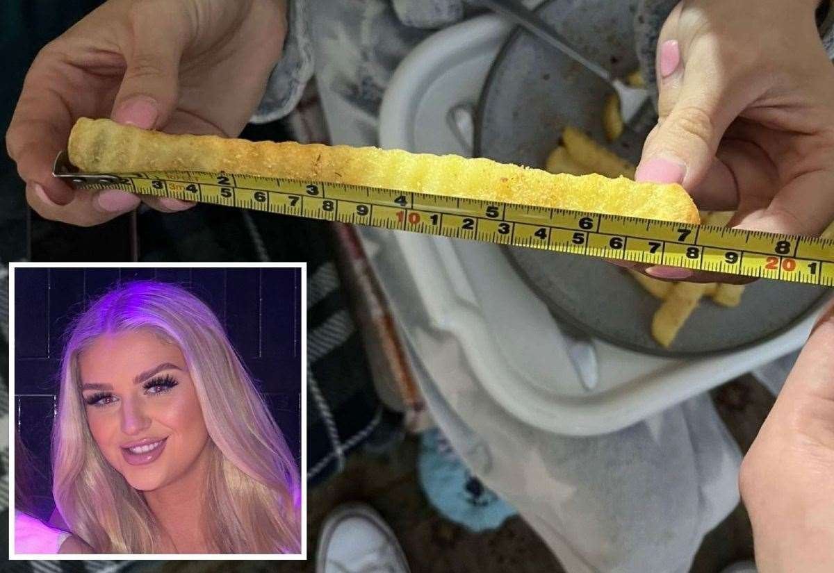 Rochester woman left shocked after discovering ‘massive’ seven-inch chip.