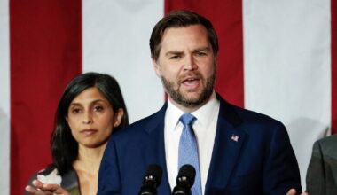 Vance and his wife appease Denmark with change to Greenland visit plans