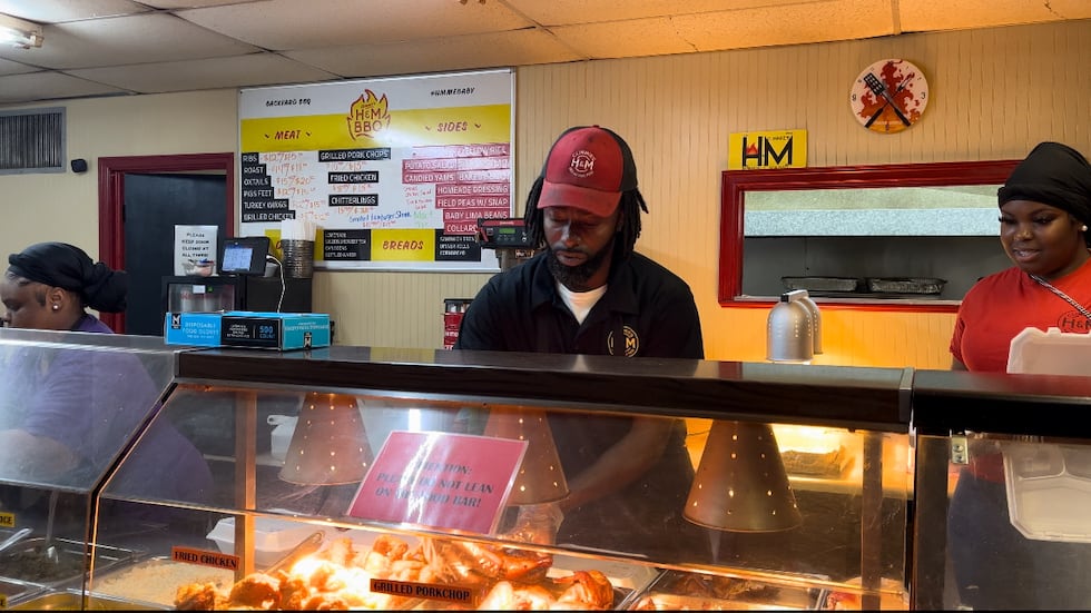 Climmie Mosley, the owner of Climmie’s H&M BBQ, kicked off his business by selling plates from...