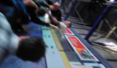Different angle from the madness in SSE on Saturday