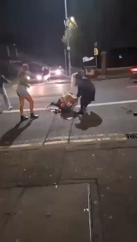 Shankill Lady fight