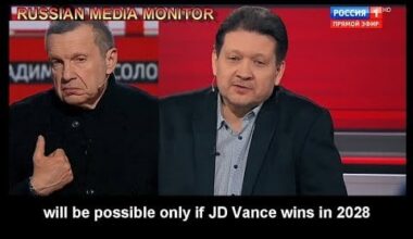 "We'll have to teach the Baltics to love the Russian language again". Russian state propagandists say Russia will divide Europe if JD Vance wins in 2028