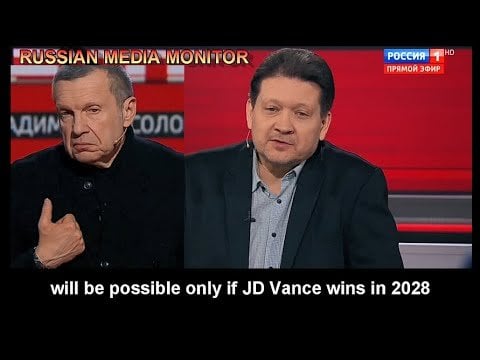 "We'll have to teach the Baltics to love the Russian language again". Russian state propagandists say Russia will divide Europe if JD Vance wins in 2028