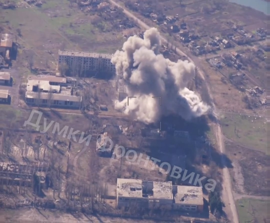 The Ukrainian Air Force reportedly destroyed a Russian command post in Velyka Novosilka. March 29, 2025