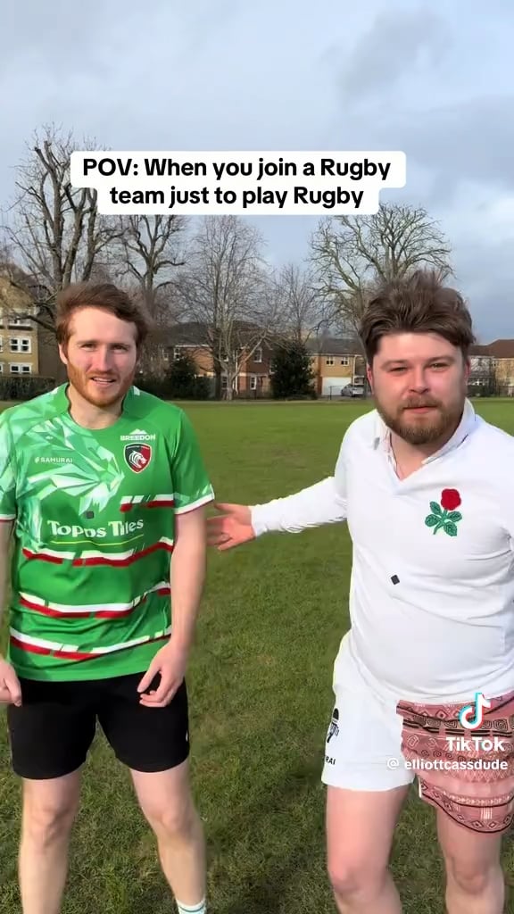 When all you wanted to do is play rugby, not fall in love