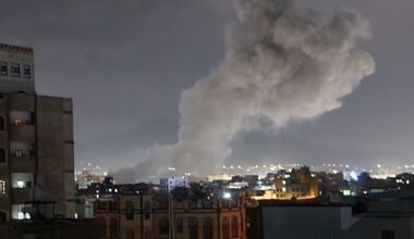 US hits Houthis as Trump orders 'decisive military action' over shipping threat