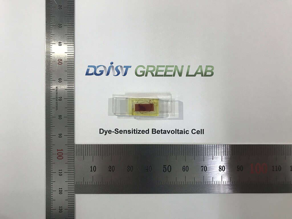 Image of the betavoltaic cell nuclear battery