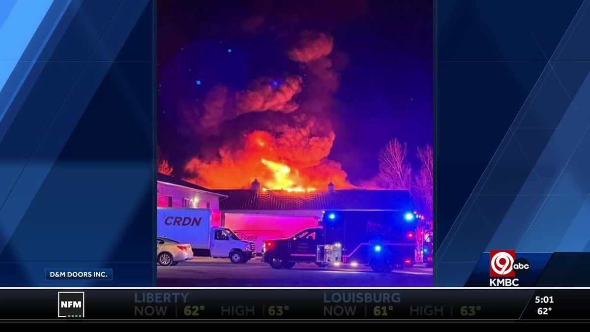 Liberty, Missouri fire: Four businesses destroyed