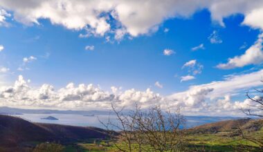 Una foto della gita al Lago di Bolsena (Italia)