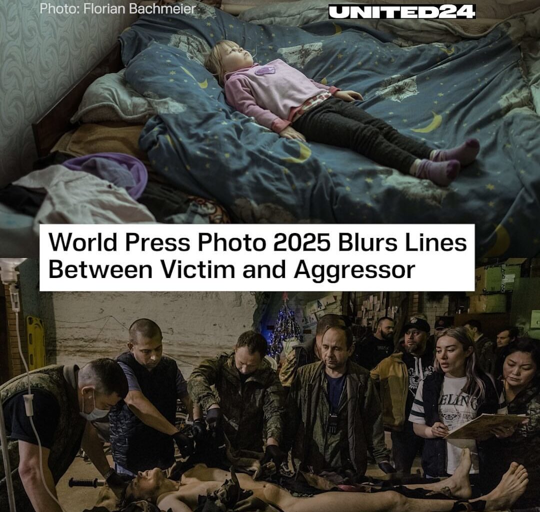 World Press Photo jury thinks a terrified child and wounded invader are totally the same thing — because "both sides," right?