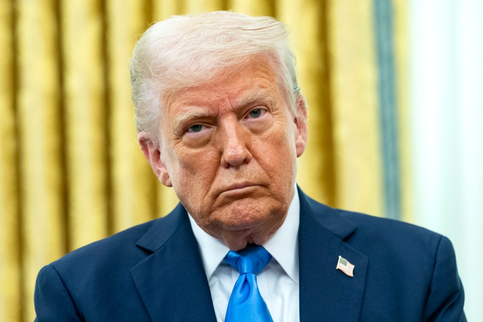 US President Donald Trump speaks to press as he departs the White House from the South Lawn in Washington, DC, on March 21, 2025. Trump will be spending the weekend at Trump National Golf Club in Bedminster, New Jersey. (Photo by Annabelle GORDON / AFP) (Photo by ANNABELLE GORDON/AFP via Getty Images)