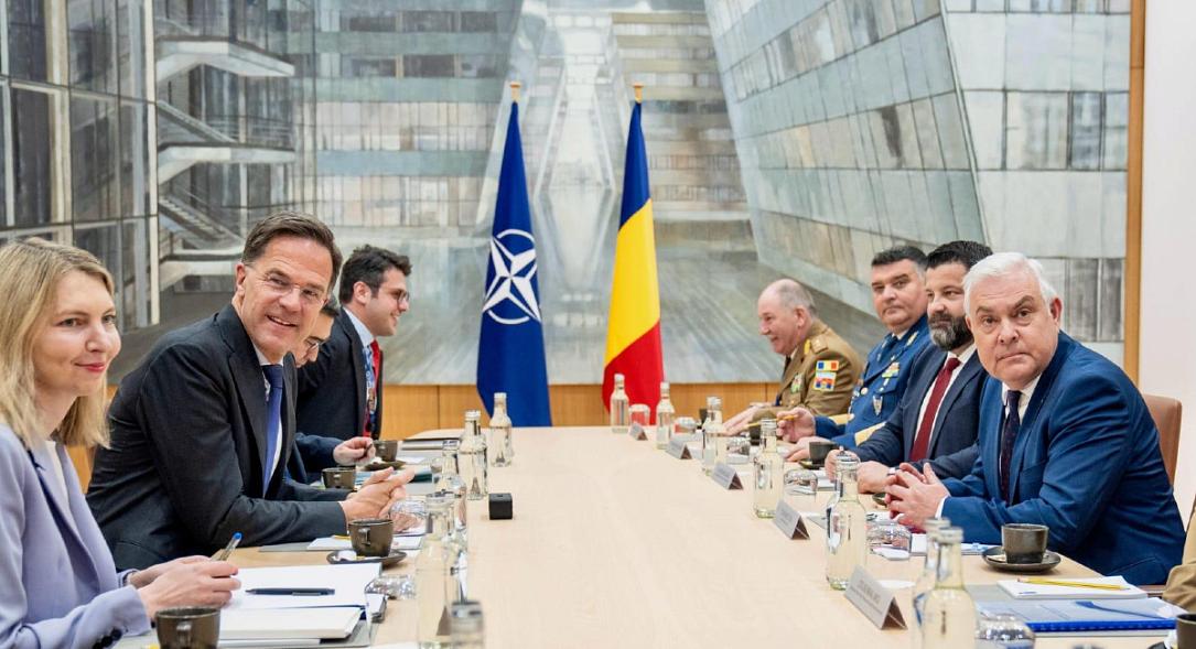 Romanian defense minister, NATO chief discuss Black Sea security and strategic priorities in Brussels