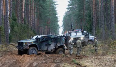Bodies of three out of four US soldiers whose vehicle was submerged in Lithuania are recovered