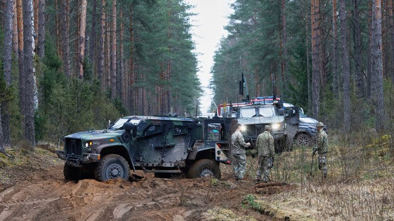 Bodies of three out of four US soldiers whose vehicle was submerged in Lithuania are recovered