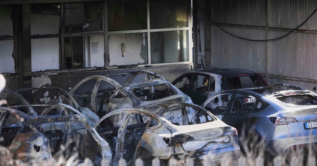 Tesla EVs, charging stations targeted by possible arson in Italy and France
