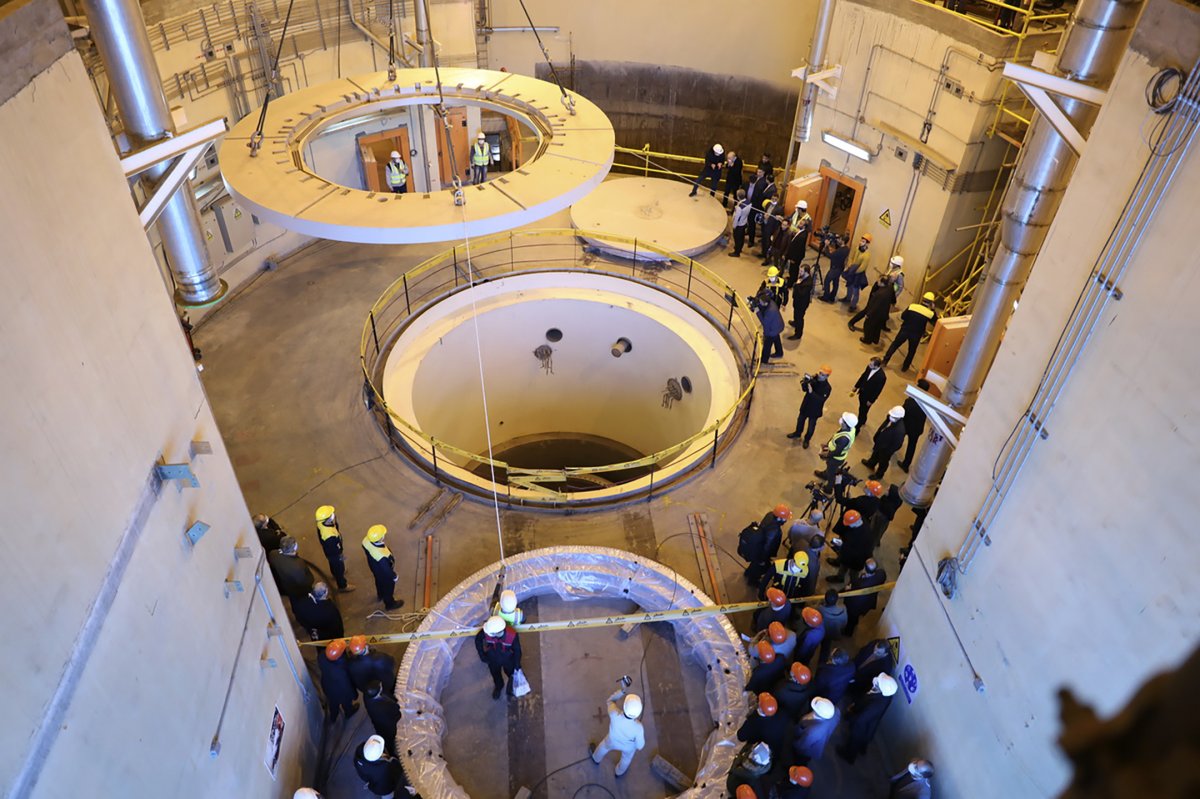 Arak heavy water reactor Iran