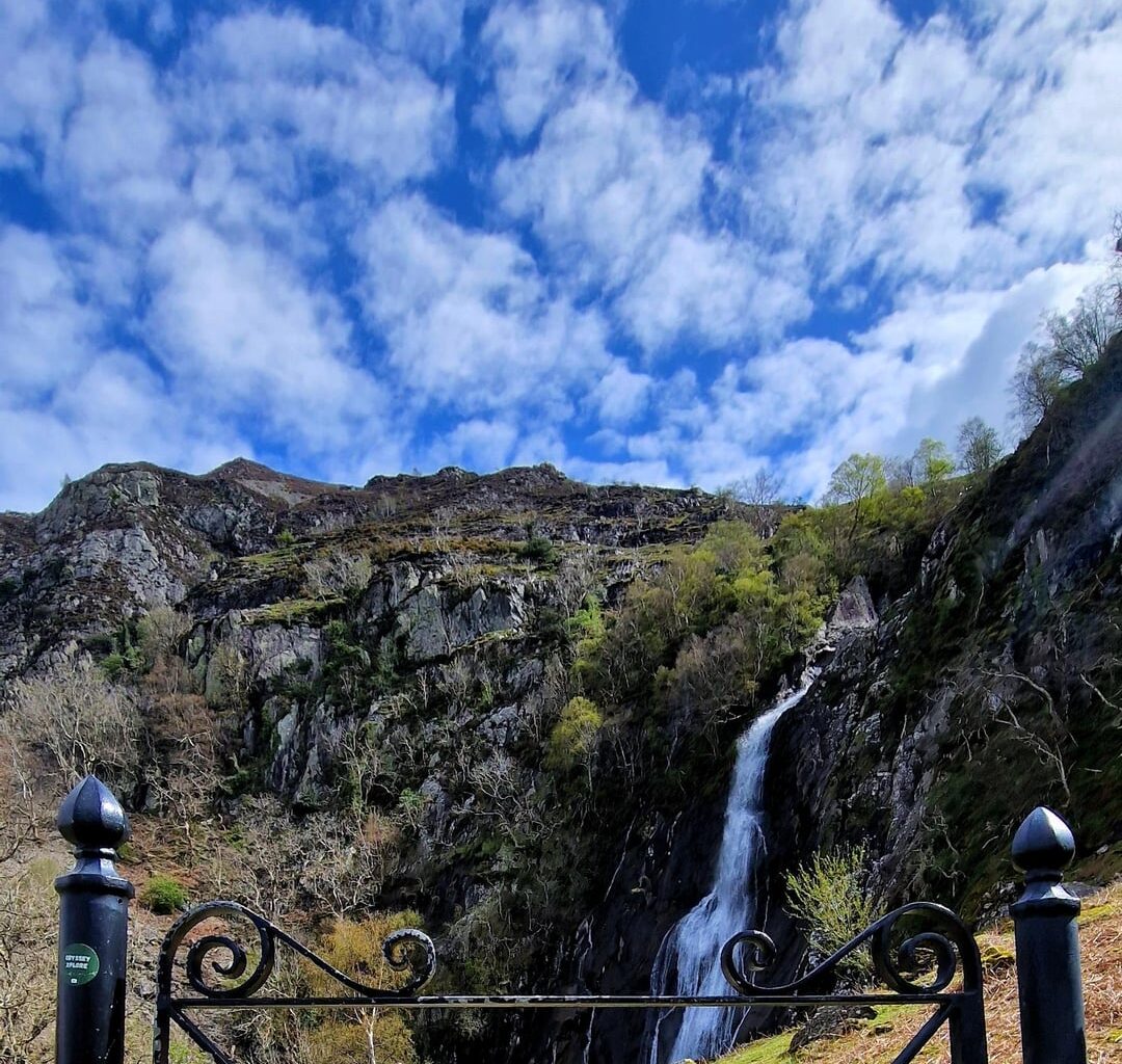Abberfalls. Always busy but stunning